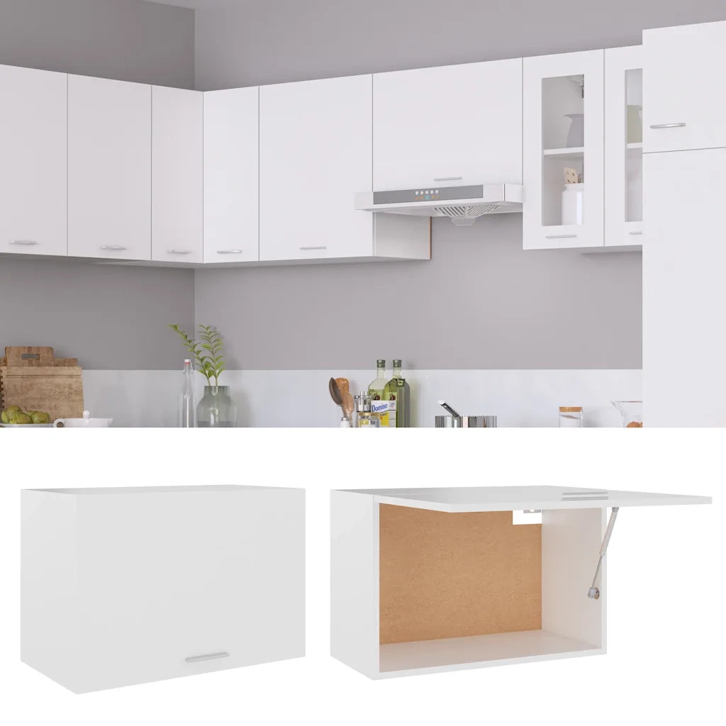 Mobile Pensile Bianco 60x31x40 cm in Legno Multistratocod mxl 72952