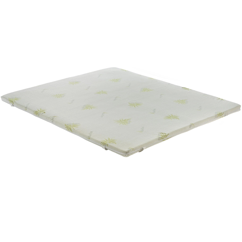 Materasso Singolo 80x190 in Memory Foam - Alto 5 cm - IGNIFUGO Classe 1M - Sfoderabile
