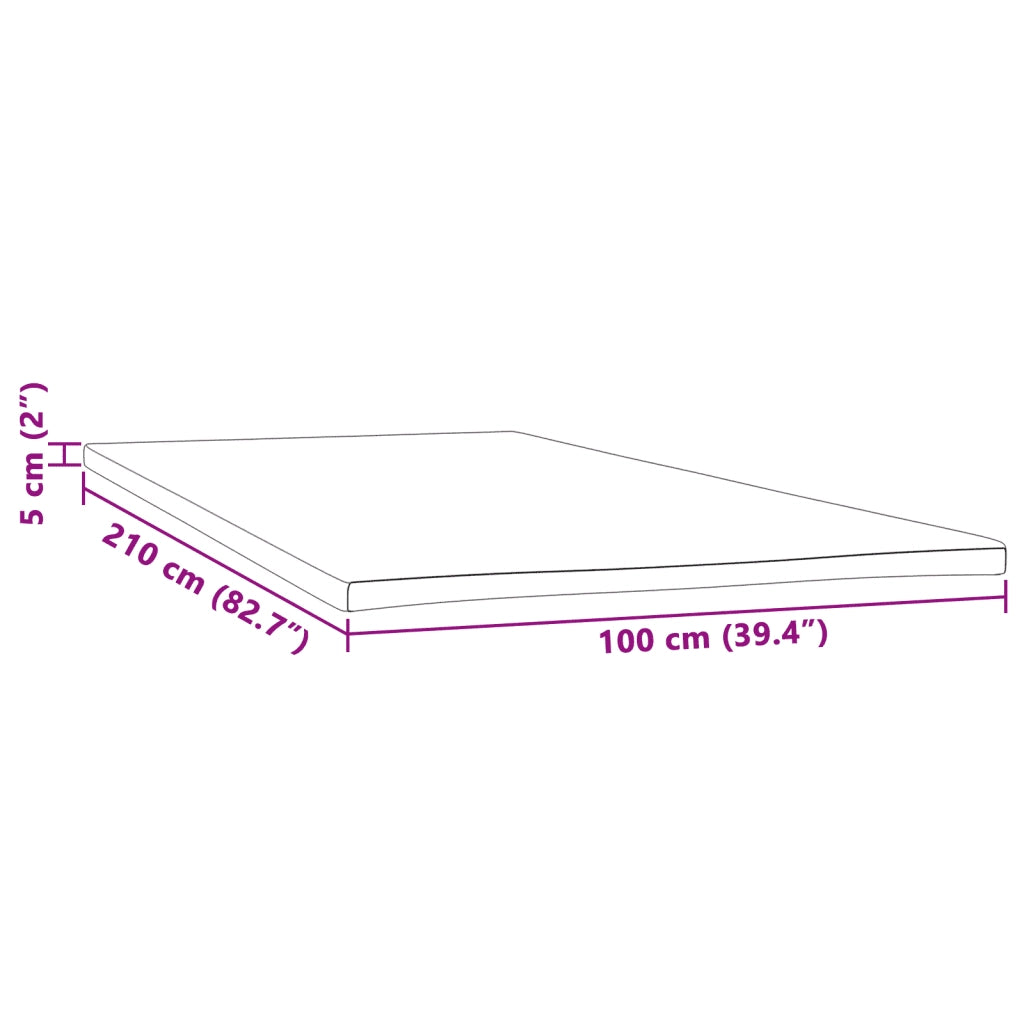 Coprimaterasso-Fodera per Materasso 100x210x5 cm