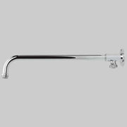BRACCIO DOCCIA CON PRESA ACQUA ESTERNA  cm 30 1/2x1/2     MADE IN ITALY