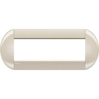 Placca tonda 7 moduli