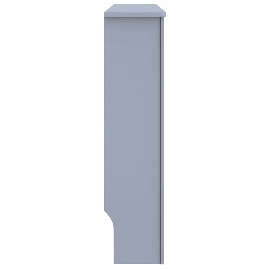 Copertura per radiatori 2 pcs Grigio 112 x 19 x 81,5cm 3403228