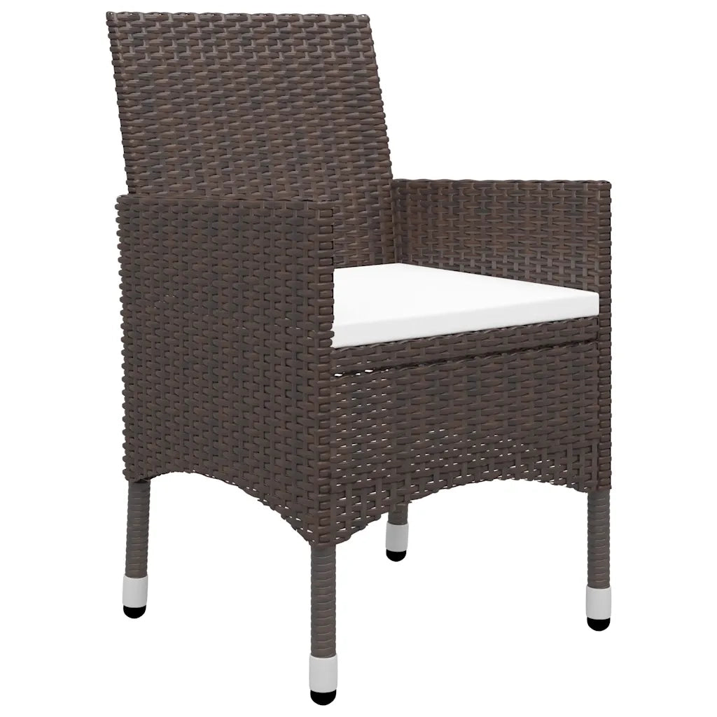 Set da Pranzo da Giardino 9 pz Marrone 3067862