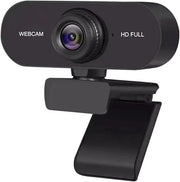 Webcam per PC - 1080P Full HD - Webcam HD Professionale - Per Laptop e PC - Windows e Mac - Camera per Streaming - Laptop - Ufficio - Gaming - Nero