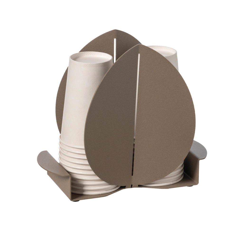 Porta bicchieri Ficus Beige
