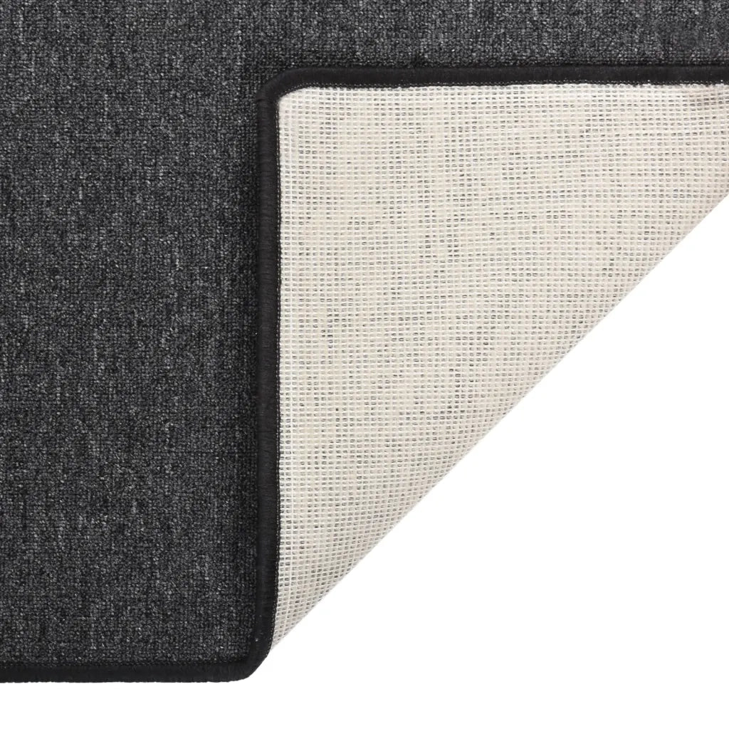 Tappeto Corsia Antracite 80x200 cm 326964