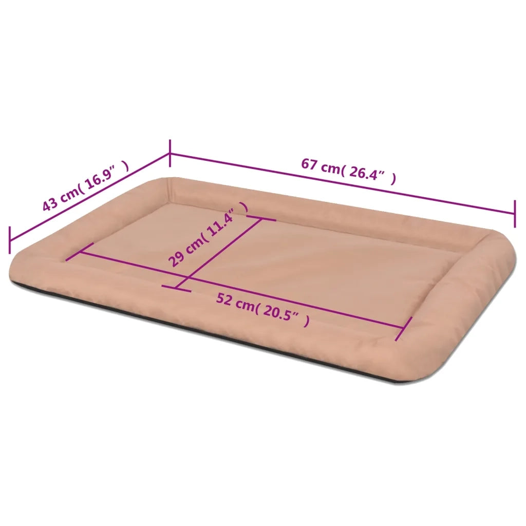 Materasso per Cani Taglia L Beige 170468