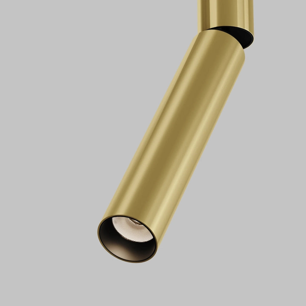 Maytoni Faretto Unity Focus Dual 1 luce LED integrato nero alluminio