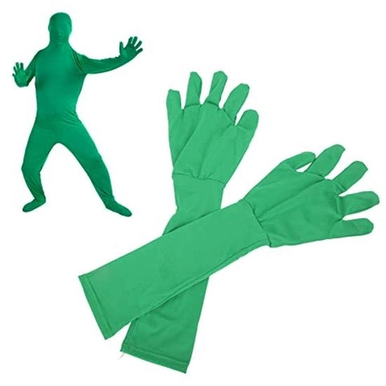 Manopole a schermo verde - 2 pezzi - Effetto Chroma Key - Pelle di latte - Invisibilità - per Fotografia/Video - Manopole per Chroma Key