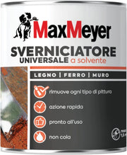Sverniciatore Universale a Solvente per Legno, Ferro e Muri, 0.75L