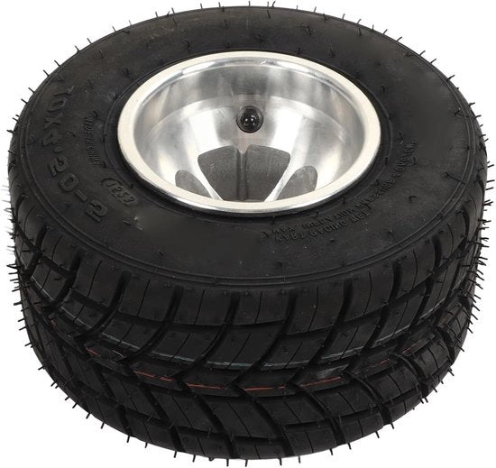 Pneumatici per Kart 10 x 4,50-5 - Antislip Resistenti a Esplosioni - Pneumatici di Ricambio Universali per ATV/UTV - Pneumatici in Gomma Durevole - Pneumatici per Miglior Comfort - Pneumatici per Kart