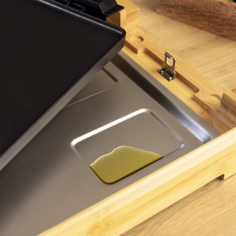 CECOTEC 03089 - Piastra da cucina Tasty&Grill 2000 Bamboo
