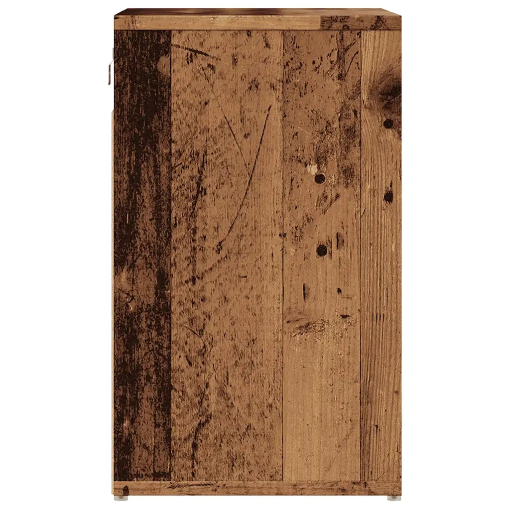 Scarpiera | Mobile per scarpe Legno Antico 52x30x50 cm