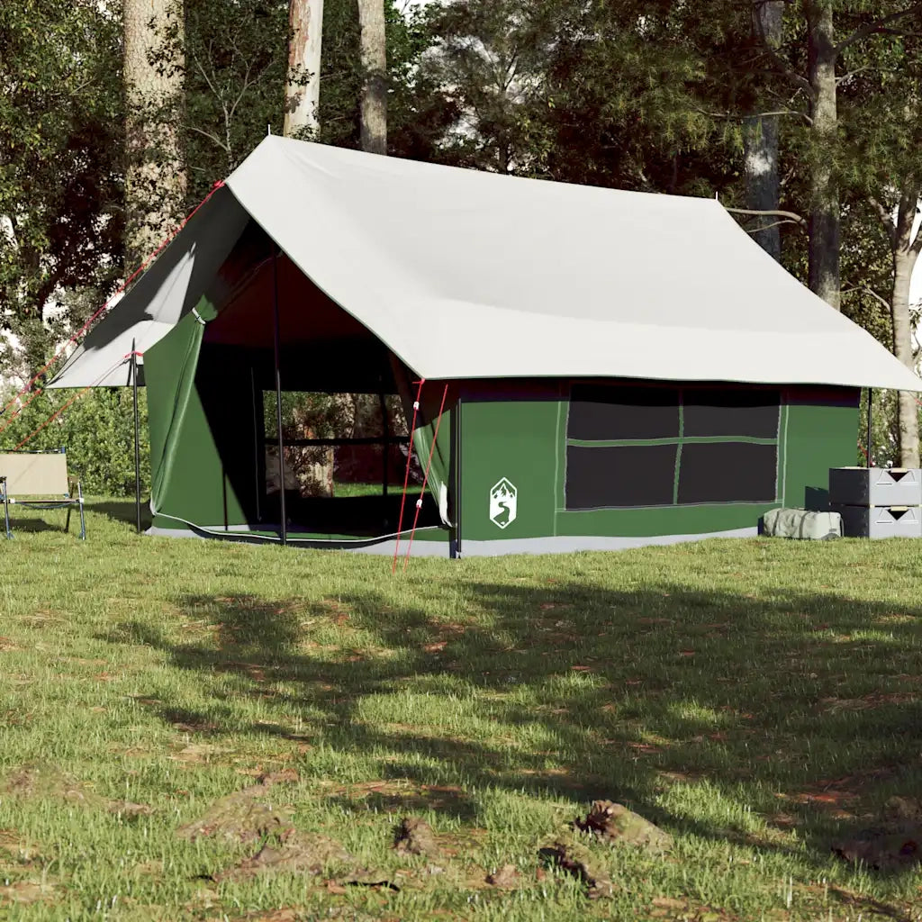 Tenda da Campeggio per 5 Persone Verde Impermeabile 4009539