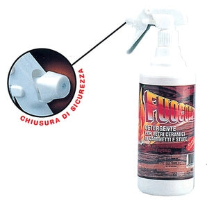 PULIVETRO PER STUFE E CAMINI "FUOCOBELLO" 750ML