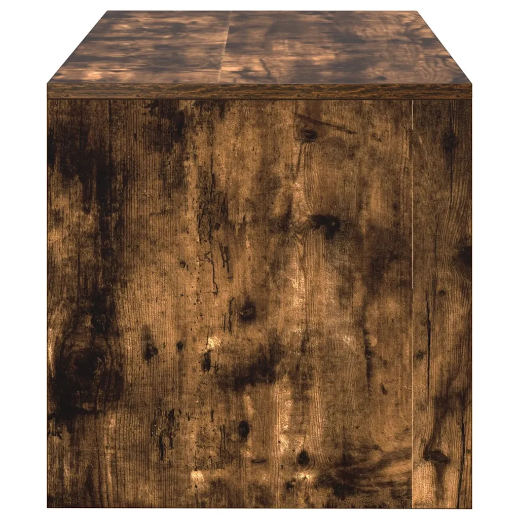 Mobile Porta TV Rovere Fumo 60x40x40 cm in Legno Multistrato 859104