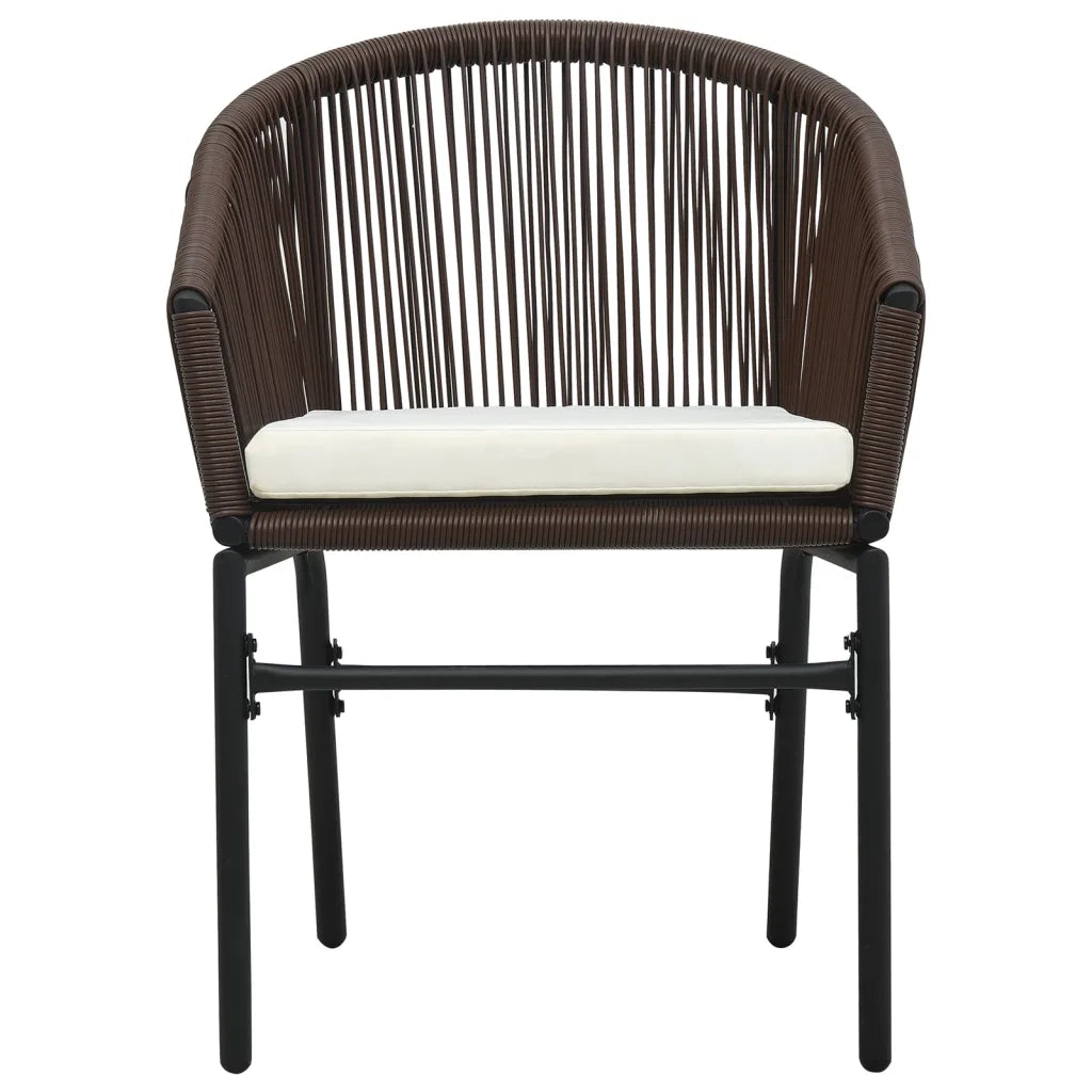 Set Mobili da Pranzo per Giardino 5 pz Marrone 3099229