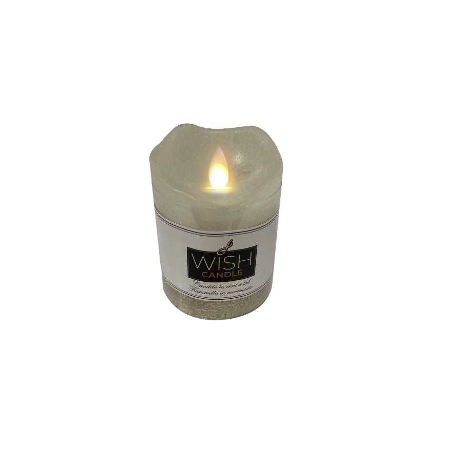 CANDELA LED WISH CANDLE H.10 D.7,5 GOLD