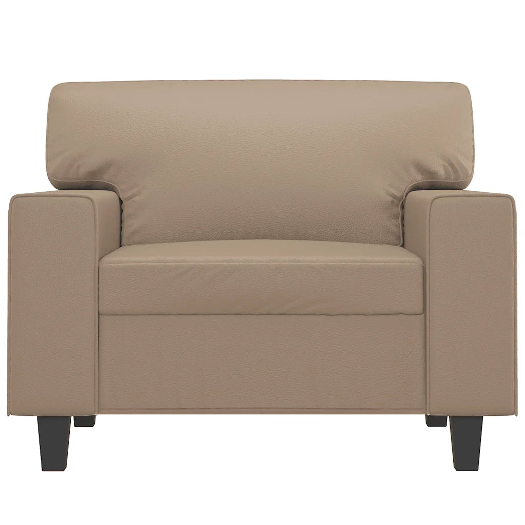 Poltrona | Sedia Relax Cappuccino 60 cm in Similpelle