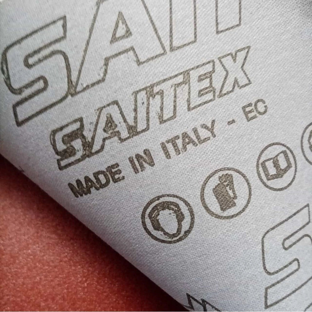 Sait saitex grana 180 carta vetrata abrasiva telata per legno ferro smalto vernici 1mt larghezza 120mm