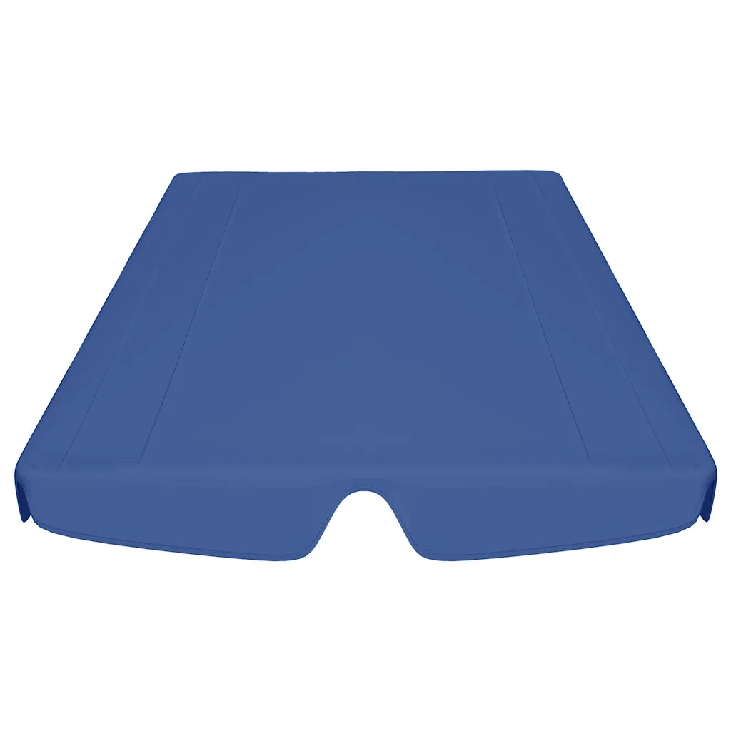 Baldacchino per Dondolo da Giardino Blu 150/130x70/105 cm cod mxl 72054