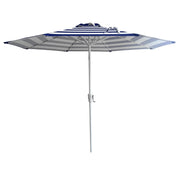 BANDOLOmbrellone rotondo diritto diametro 2,70 m con strisce blu