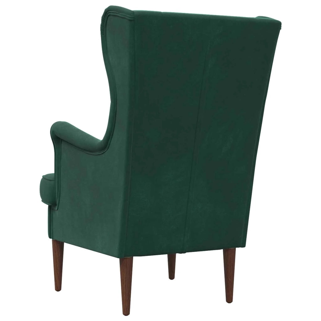 Poltrona Verde Scuro Velluto 42029909