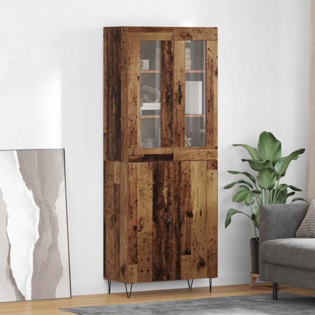 Credenza Legno vecchio 69,5 x 34 x 180 cm Legno multistrato