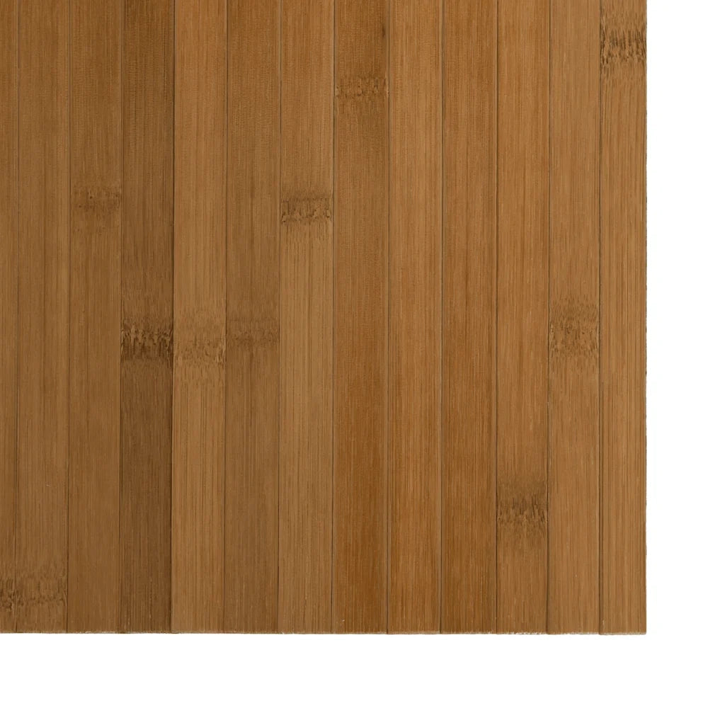 vidaXL Tappeto Rettangolare Marrone 60x200 cm in Bambù