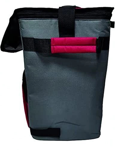 Sandrigarden 7850530 SG-30L Borsa termica 30 L con isolamento in schiuma PE tracolla regolabile tasca frontale design ripiegabile colore Nero
