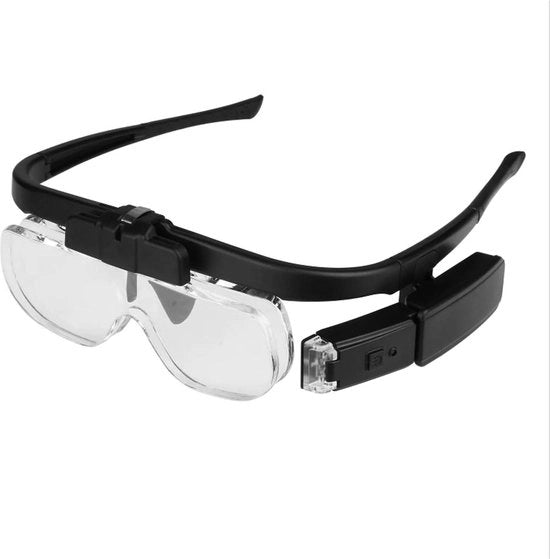 Vergrootglas portatile LED per lettore per lavoro professionale - ingrandimento 15x, 20x e 25x