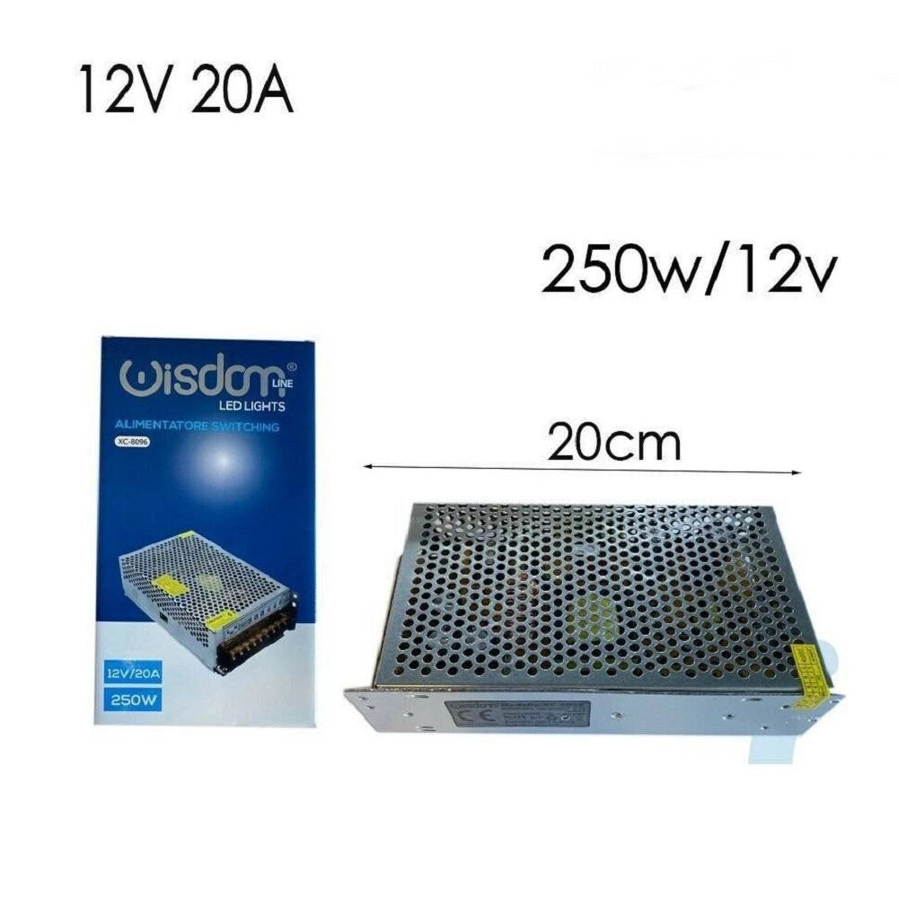 Trade Shop - Alimentatore Stabilizzato Trasformatore Switching Da 10a 24v 240w 220v -