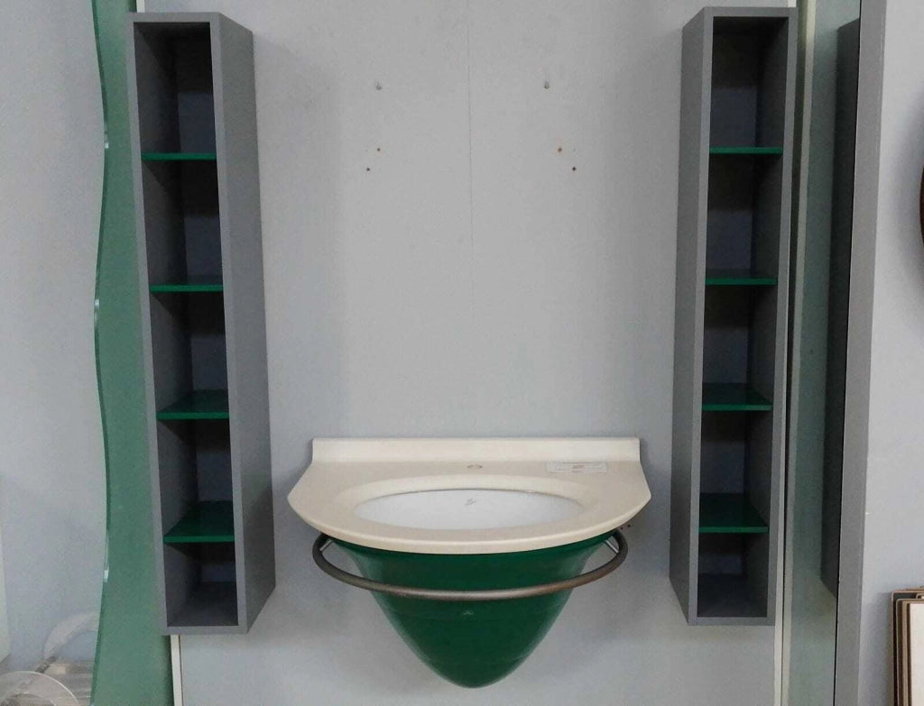 Mobile Bagno Ariosa Pens.Cm.78 Verde Lu - Ideal Standard