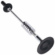 Trade Shop - Martello Scorrevole Con Ventosa Molla A Pressione 59 Cm In Acciaio Al Carbonio -