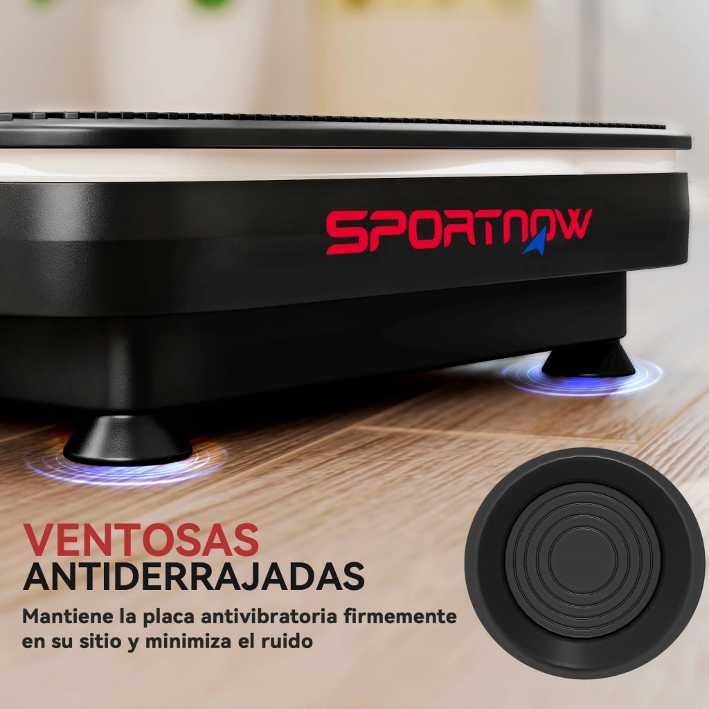 Piattaforma Vibrante ¨C Minimal ¨C 99 Velocit¨¤ 3 Programmi Bluetooth LED Telecomando