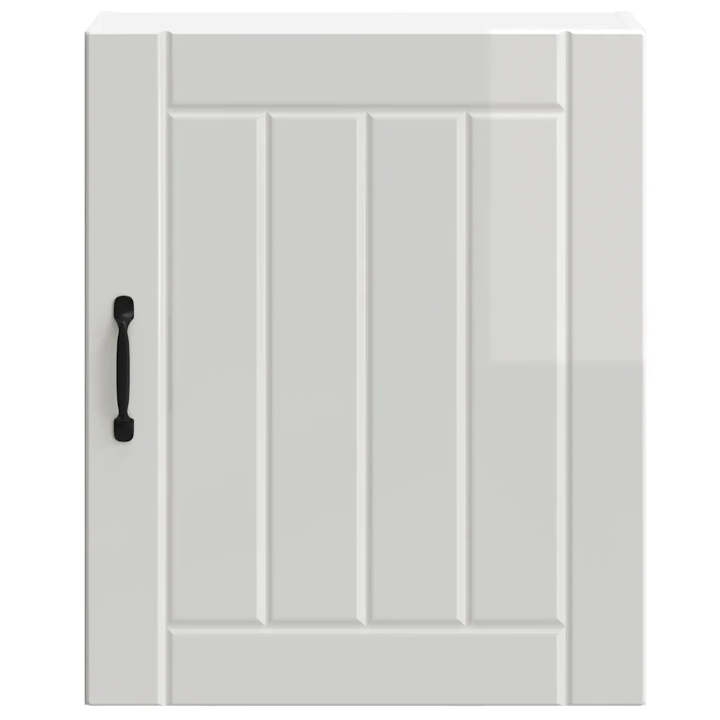 Pensile da Cucina Lucca Bianco Lucido in Legno Multistrato 853801