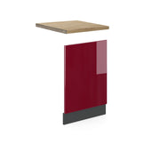 Vicco Pannello frontale Rosso 45 cm , PL Rovere