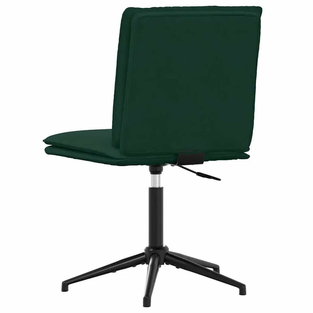 Sedie da Pranzo 2 pz Verde Scuro in Velluto 3315369