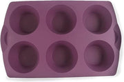 Muffinetta per forno in silicone azzurra Easyplus 9630