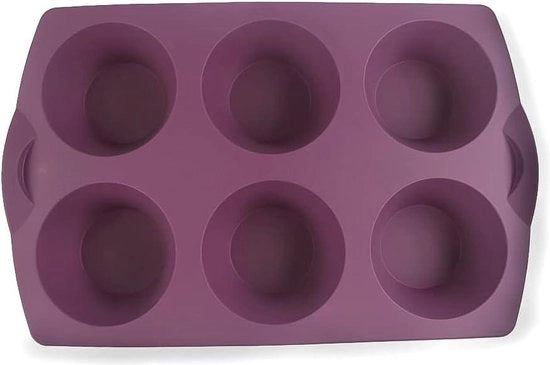 Muffinetta per forno in silicone azzurra Easyplus 9630