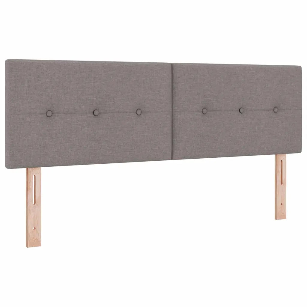 Letto a Sorgente LED con materasso Talpa 160 x 200 cm Tessuto