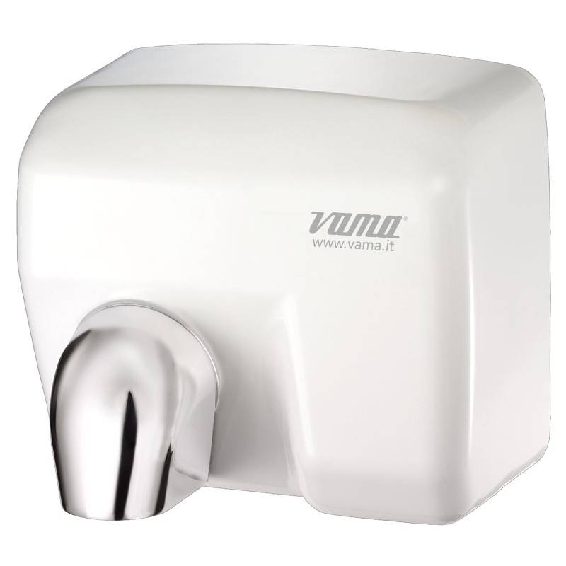 Asciugamani antivandalo in acciaio bianco e sensore mod. Ariel BF