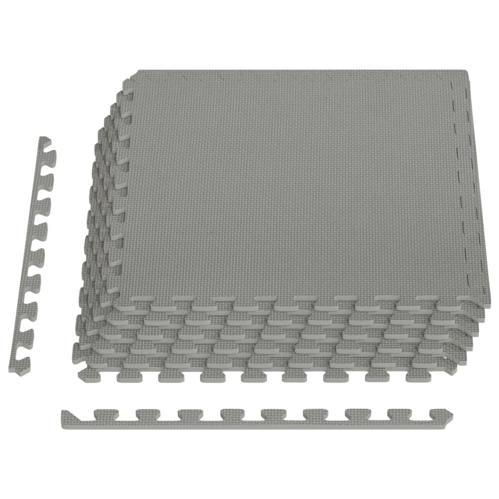 Tappeti 6 pcs Grigio 2,16 m² Schiuma EVA 42040745
