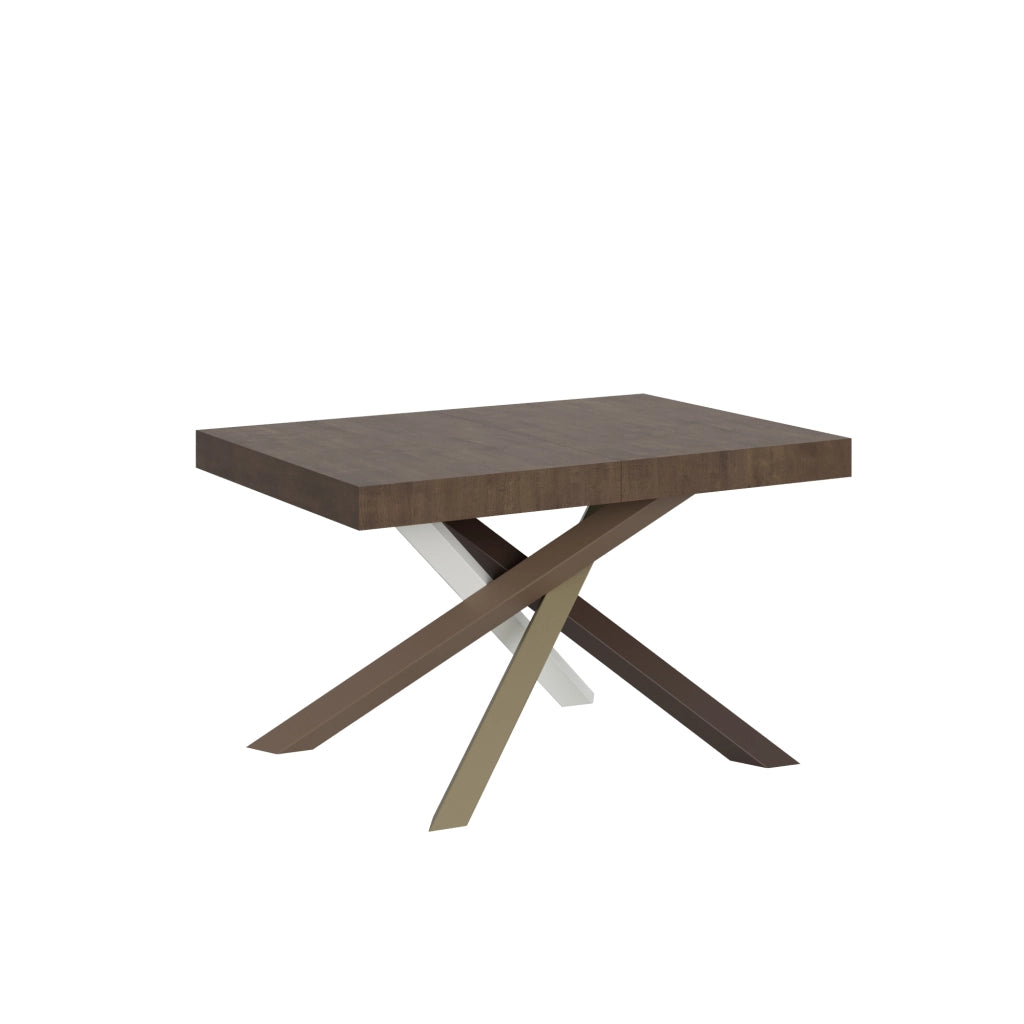 Tavolo allungabile 90x130/234 cm Volta Noce telaio 4/C
