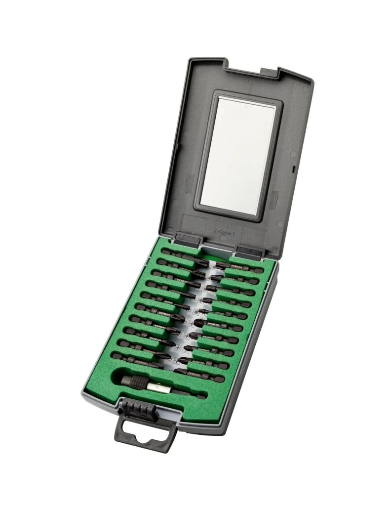 Set di inserti per avvitare 1/4" HIKOKI (21 pezzi)