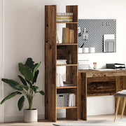 Armadio per Libri Legno vecchio 40 x 35 x 180 cm 875018