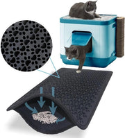 Matrice per gatti - Impermeabile, Non tossico - 1 pezzo - Nero - EVA - 38-61 cm