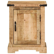 Comodino 40x35x50 cm in Legno Massello di Mango 372717