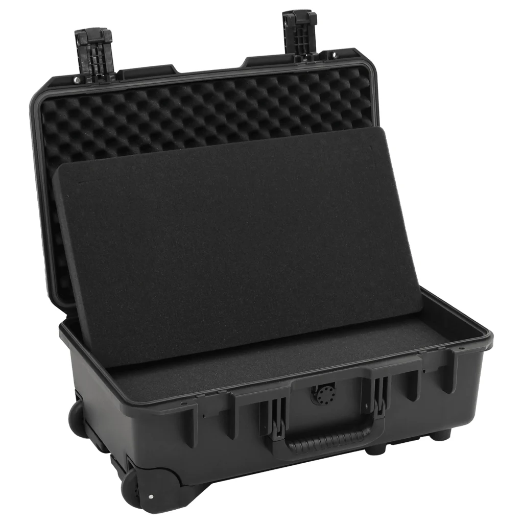 Valigetta da Volo Portatile Nera 55x35x22,5 cm in PP CFW4976214