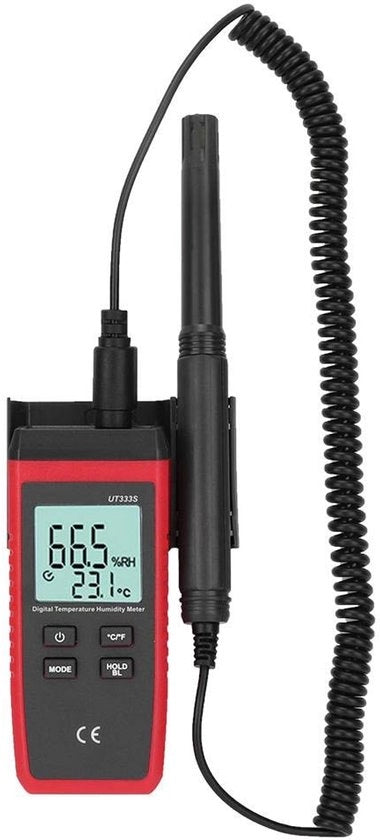 Termometro e Igrometro Portatile con Alta Precisione - Display LCD e Grafico di Temperatura e Umidità